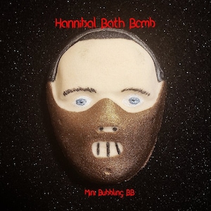 Hann Bath Bomb, Horror Bath Bomb, Halloween Bath Bomb, Gothic, Party Favors, Horror Movie, Bath Bomb, Movie Character, Christmas Gift