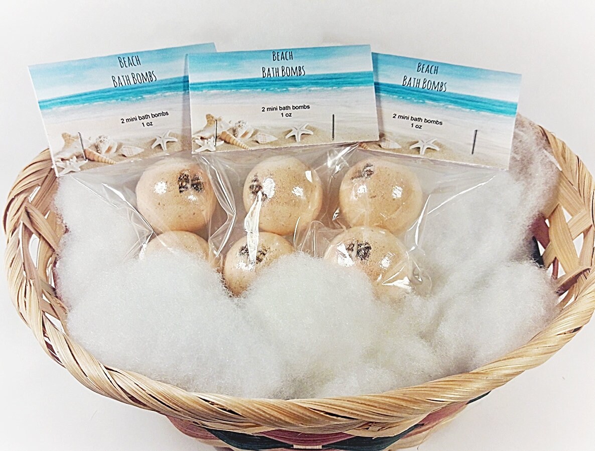 Mini beach bath bombs bath bomb bath bombs mermaid bath Etsy