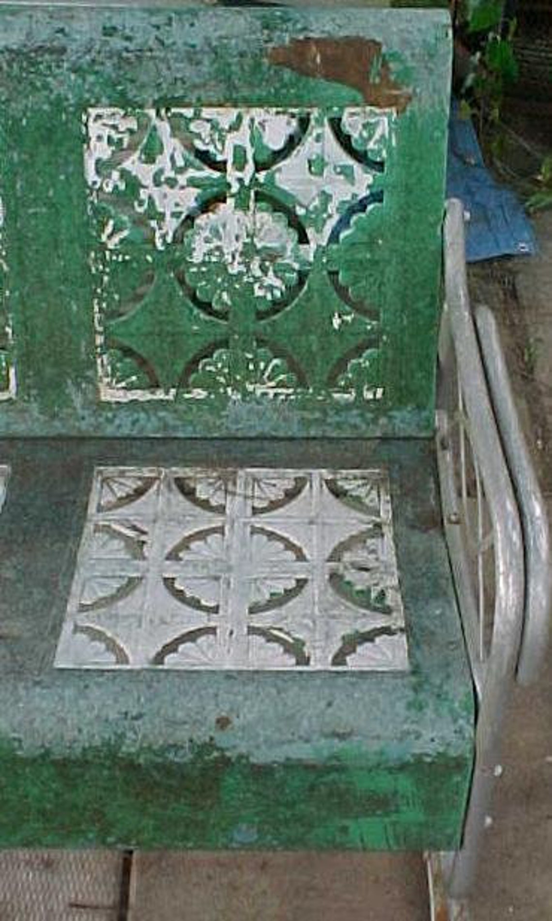 Antique Rustic Farmhouse Metal Decorative Porch Glider Country Etsy