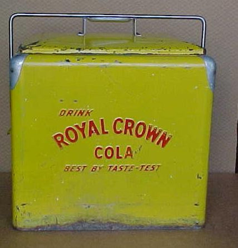 vintage cooler chest