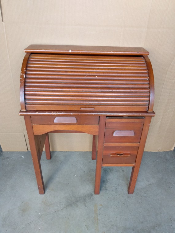 childs roll top desk