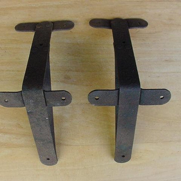 Rusty Shelf Brackets Etsy