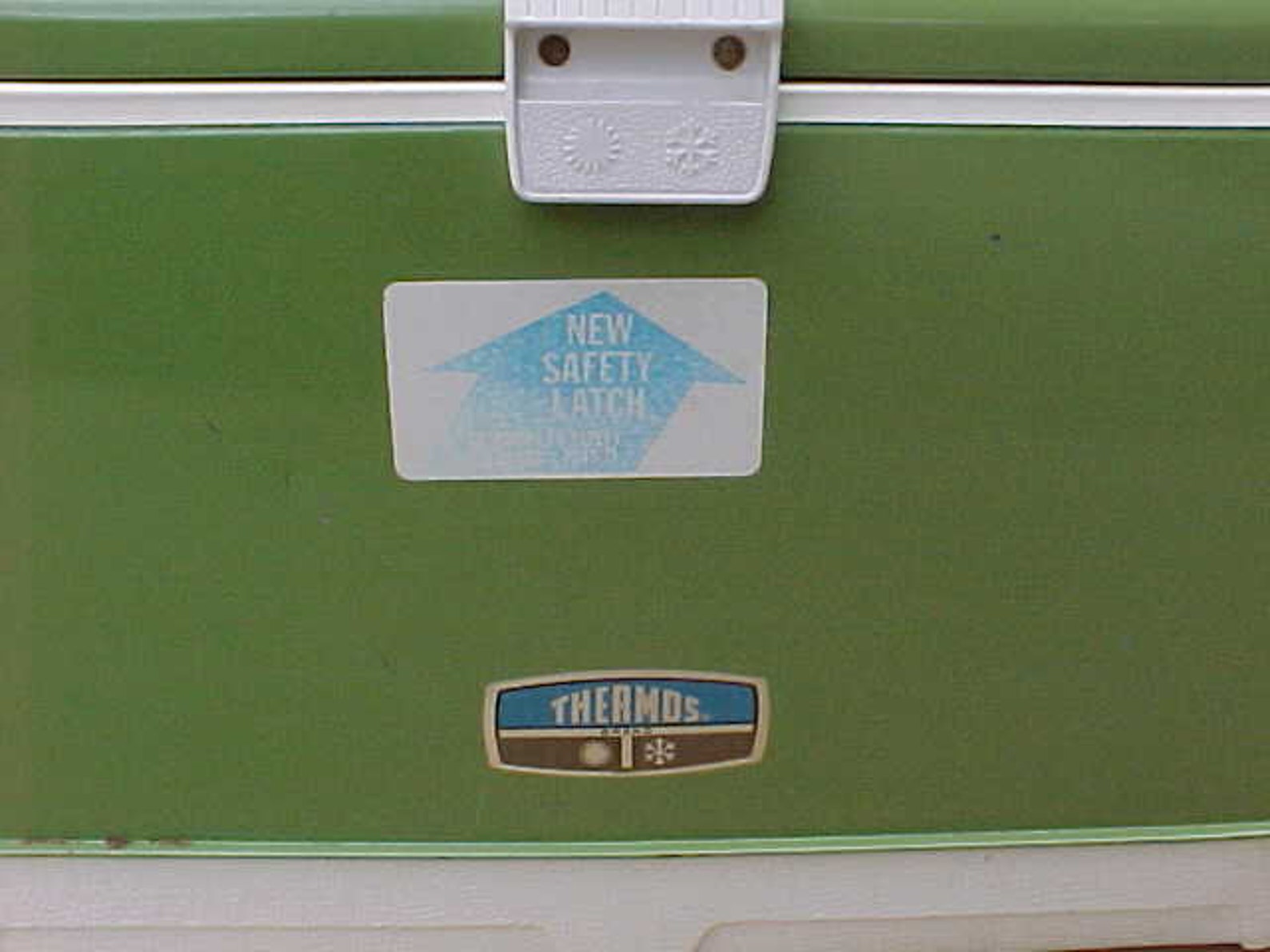 Vintage 1980's Olive Green Thermos Cooler Ice Etsy