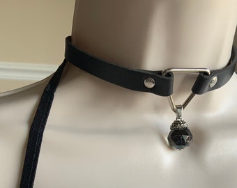 Black choker, gothic choker