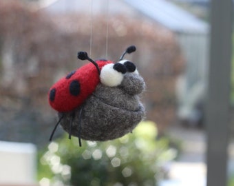 Felt beetle, ladybird "Knut" - will be made especially for you - processing time: 30 days