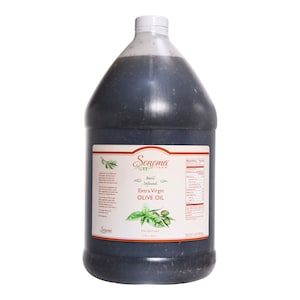 Basil Infused Olive Oil 1 gallon/128oz -Food Service Size-