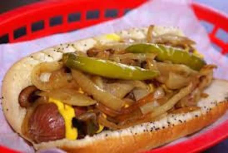 Sport Peppers Hot chicago Hot Dogs Bulk 1 Gallon food Etsy New Zealand