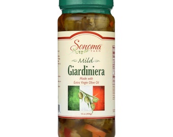Mild Giardiniera Made With Extra Virgin Olive Oil 16 oz