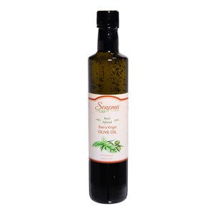 Basil Infused Extra Virgin Olive Oil 16.9 oz
