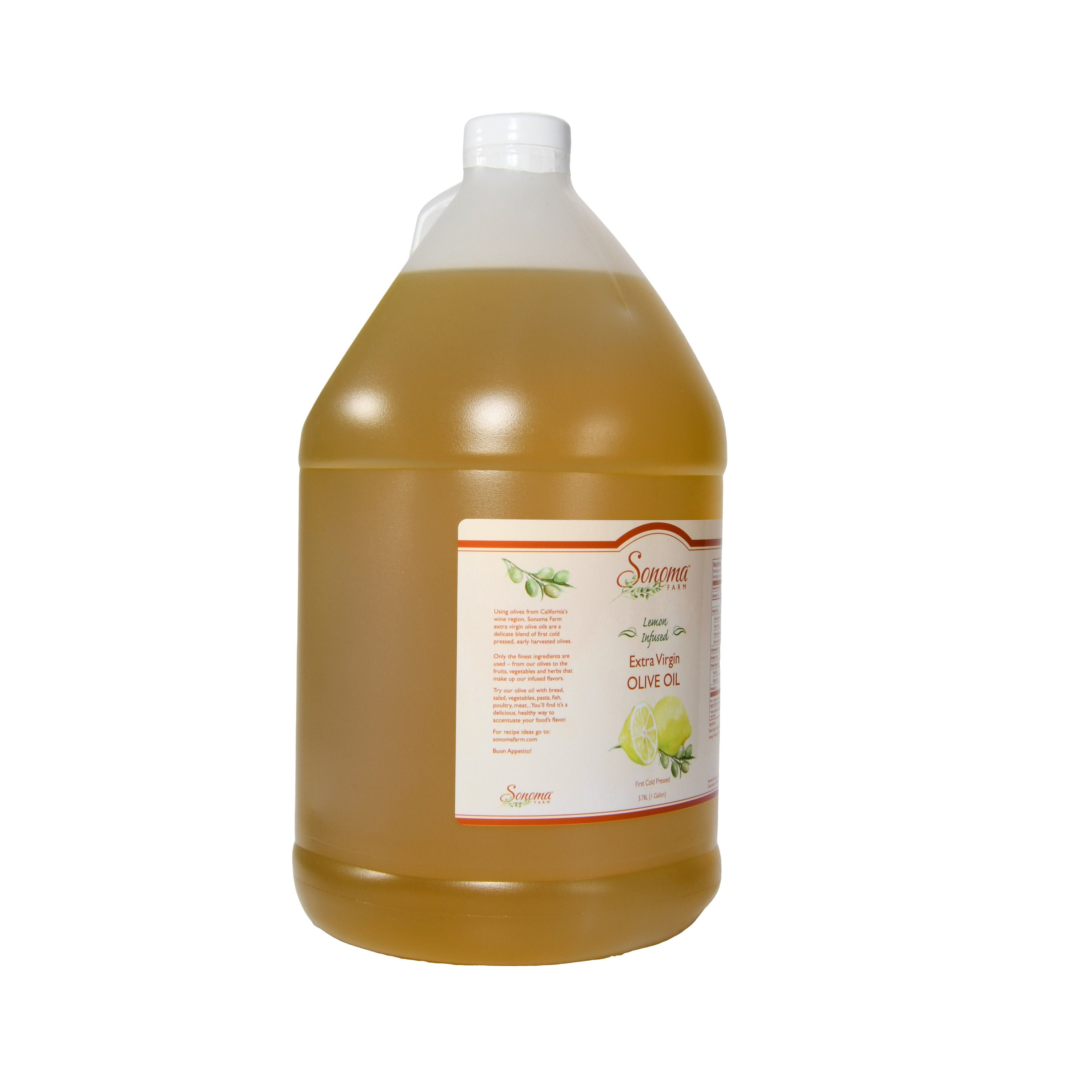 Cilantro Infused Extra Virgin Olive Oil Bulk 1 Gallon / 3.8 Liters / 128oz  food Service 