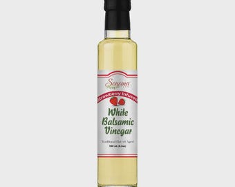 Strawberry Infused White Balsamic Vinegar 250ml
