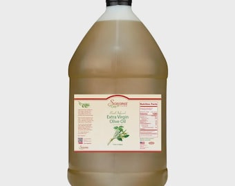 Basil Infused Olive Oil 1-Gallon