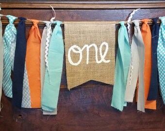First Birthday Boy Birthday Banner Boy High Chair Banner Etsy