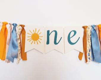 Boy Sunshine Banner, First Trip Around The Sun Theme, Sun High Chair Banner Boy, Baby Boy 1st Sign, One Sun Garland Boy, You Are My Sunshine