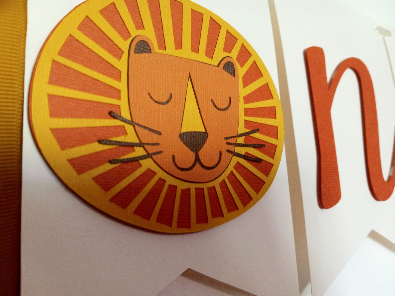 Boho Lion Banner Lion First Birthday Lion Decorations Lion Etsy