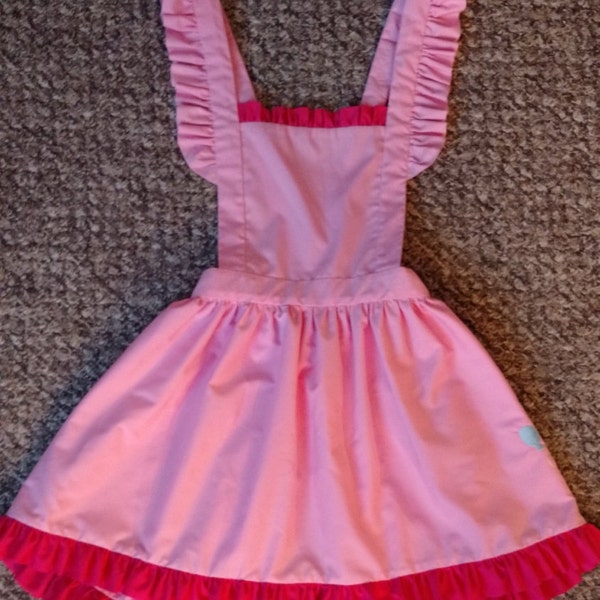 Child's Pinkie Pie MLP Inspired Pinafore Apron