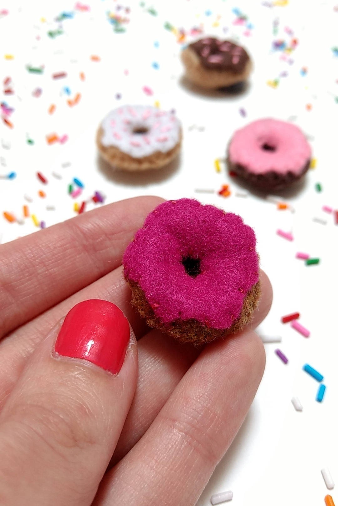 Donut Cute Set. Funny Food Gifts. Doughnut Gifts