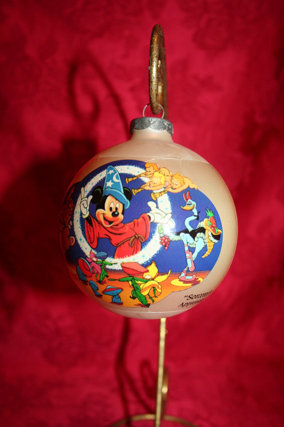 DISNEY FANTASIA 50th ANNIVERSARY Ornament rare Etsy UK