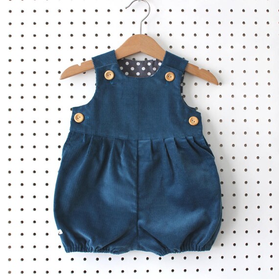 baby blue romper suit