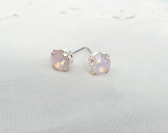 Ohrstecker Tiny Drops rosé opal