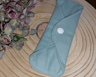 Pantyliner cotton flannel reusable sustainable lilac mint