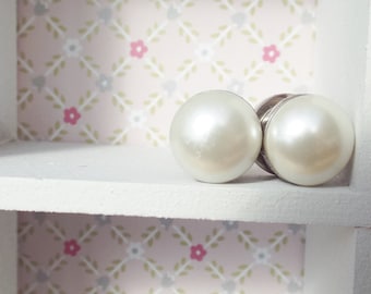 Wedding Plugs Tunnel with Pearl Bride 10mm 8mm 14mm