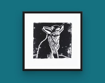 Linogravure Foxeau