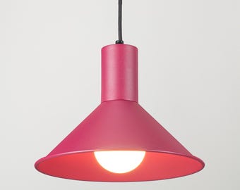 Colorful Cone Ceiling Lamp, Modern Scandinavian Lighting, Kitchen Island Mid Century Pendant