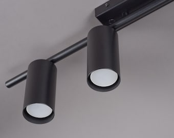 Spotlight Ceiling Adjustable Modern Spotlights, Nordic Ceiling Lamp, Track Lighting 3 Heads