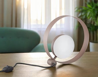 Table lamp with a dimmer switch, plug in desk lamp, led table lamp, plug in lights for desk, table lamp with plug, desk decor