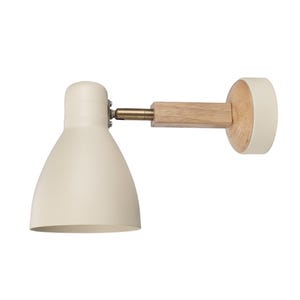 Nordic style sconce, wooden wall lamp, swing arm sconce, bedside wall lamp, modern adjustable lamp in Scandinavian style, wall light
