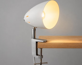 Minimalist Shelf Console Light, Cord Clamp Swing Arm Lamp, Architect Sconce
