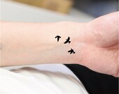 Birds Temporary Tattoo,02
