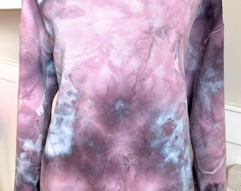 Ice Dyed Unisex Sweatshirt Size Large | Ready to ship