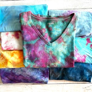 dye and tie t shirt