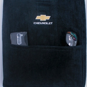 Console Cover with Chevy Logo - Fits 2014-2018 Jump Seat ONLY - Silverado, Tahoe, & Surburban