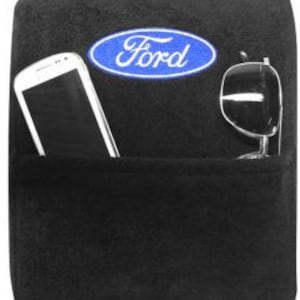 Capa do console com logotipo da Ford – Serve apenas para assento de salto Ford F150 2011-2022