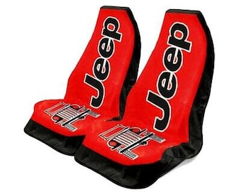 Seat Armour Seat Protector Cover/Towel with Jeep Star Logo 2 Seat Armour Seat Protector Cover/Towel with Jeep Star Logo 2