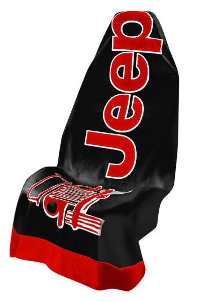 Seat Armour Seat Protector Jeep Towel2go Seat Cover With Jeep Logo