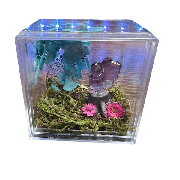 Crystal Scene Decoration Boxes / fairy garden / crystal garden