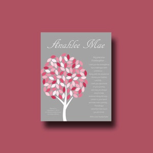 GODDAUGHTER gift - Gift for Goddaughter - Personalized gift for Goddaughter - Gift from Godmother, Gift From Godparents, Keepsake - TREE
