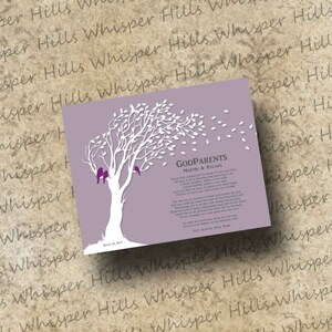 GODPARENTS gift - Personalized gift for Godparents - Gift from Godchild - Personalized gift for Godfather and Godmother, Godfather Keepsake