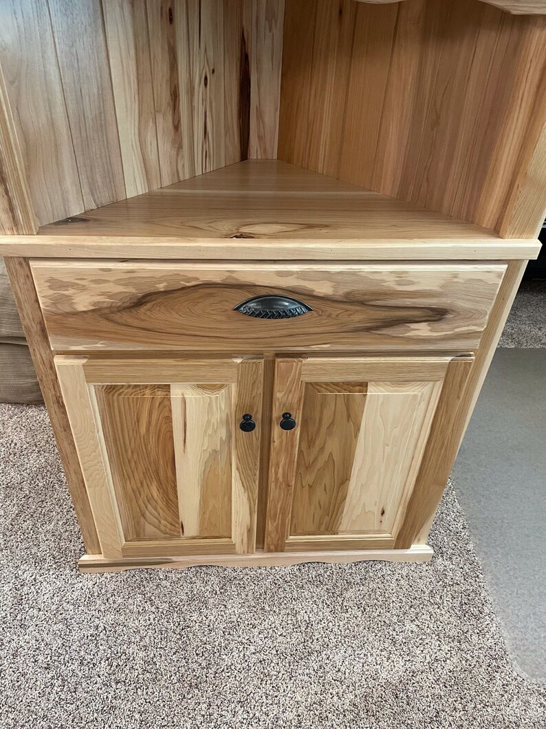 Beautiful Hickory Corner completed and Ready for Packaging Etsy