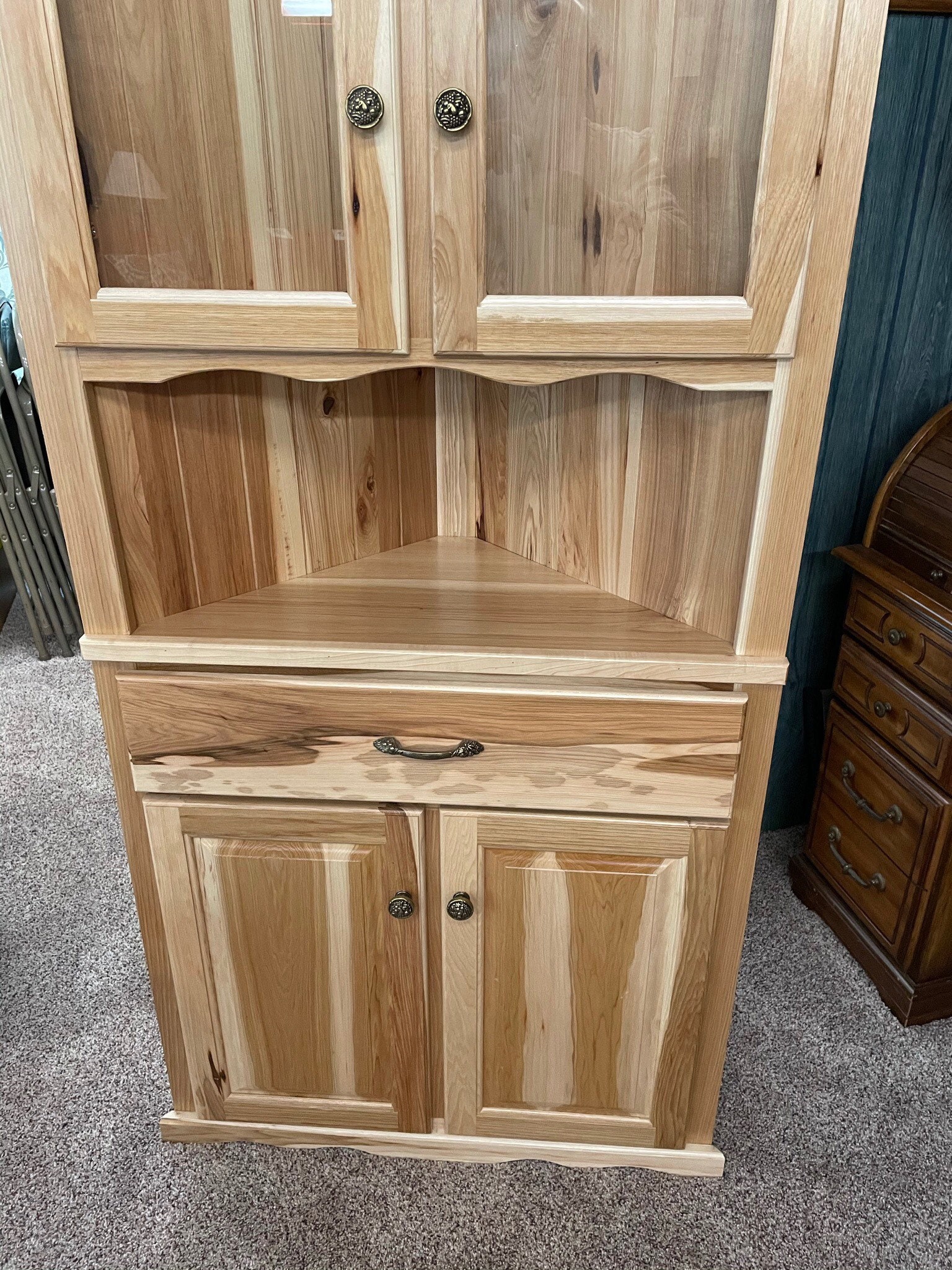 Beautiful Hickory Corner completed and ready for Etsy