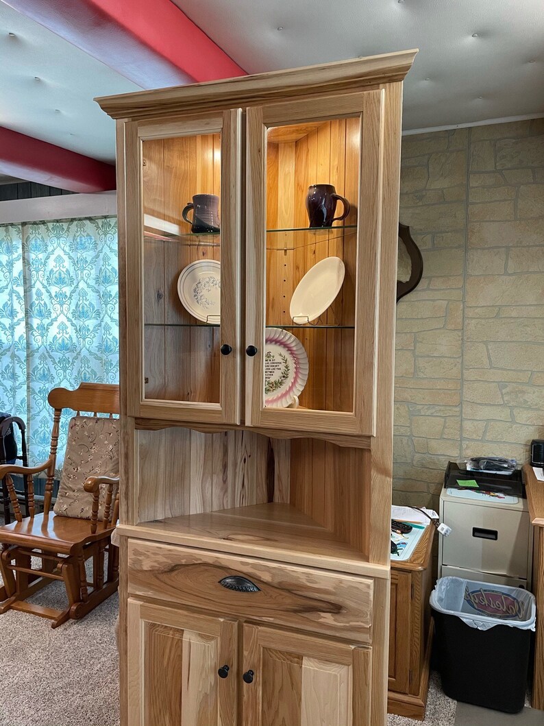 Beautiful Hickory Corner completed and Ready for Packaging Etsy