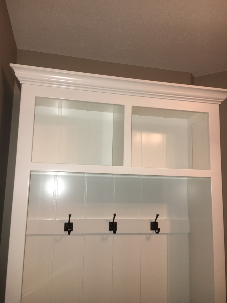 Beautiful Amish Hall Tree/Closet Etsy