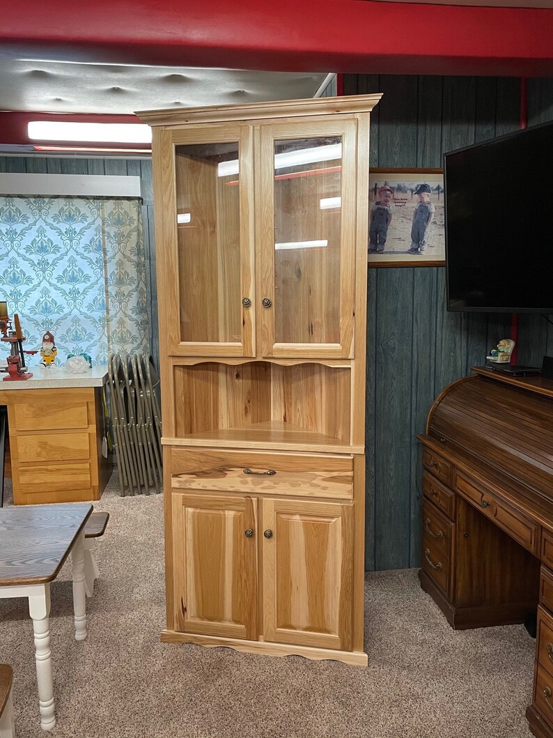 Beautiful Hickory Corner completed and ready for Etsy