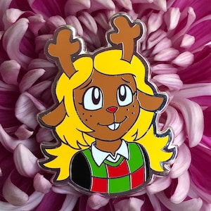 Hard Enamel Noelle Pin
