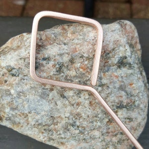 Copper Hair Pin, Copper Hair Stick, Hair Accessories, Copper Hair Accessory, Antiqued Copper, Hair Pin, Hair Stick, Shawl Pin, Minimalist