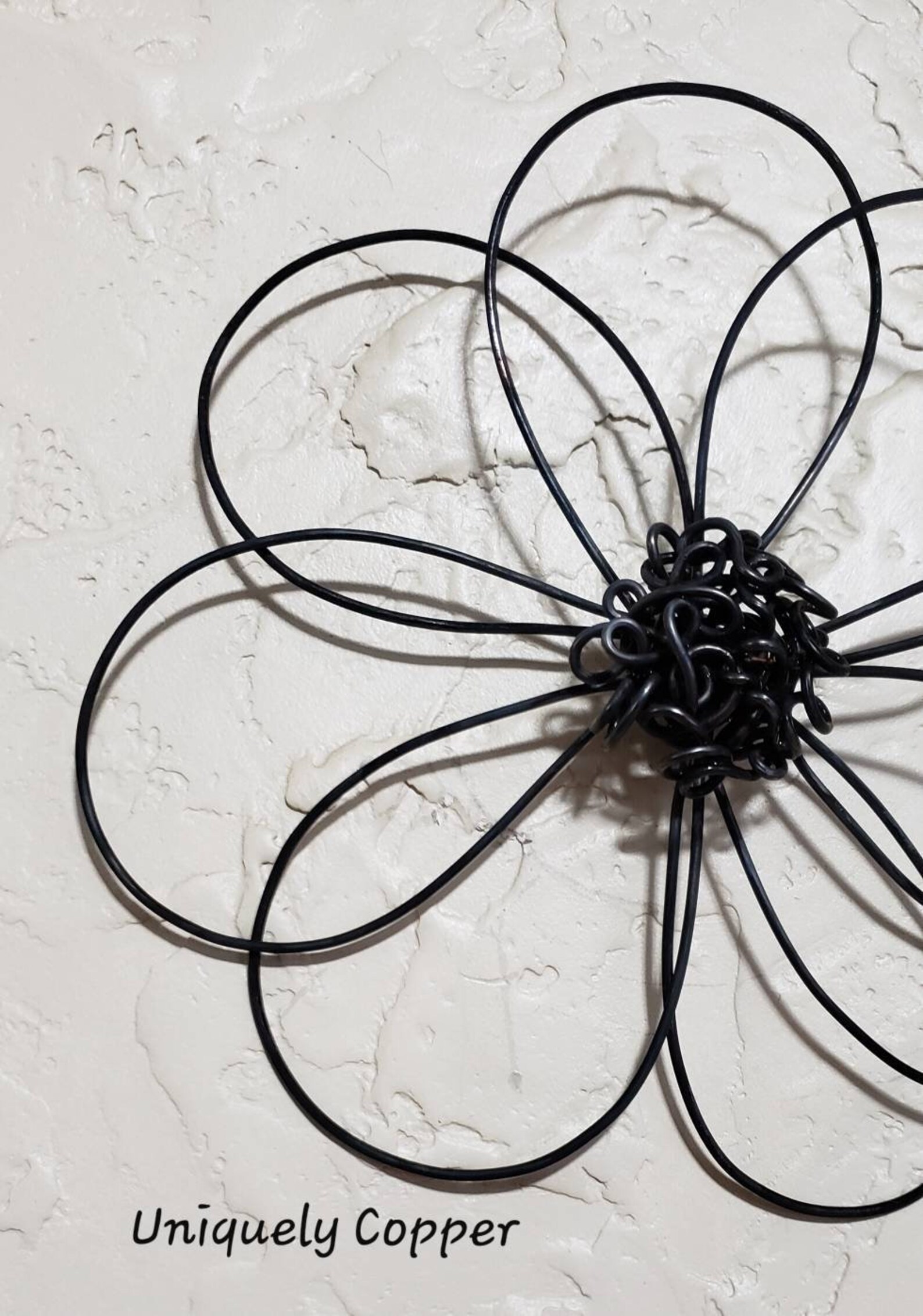 Copper Wire Flower Copper Flower Wire Flower Copper Etsy